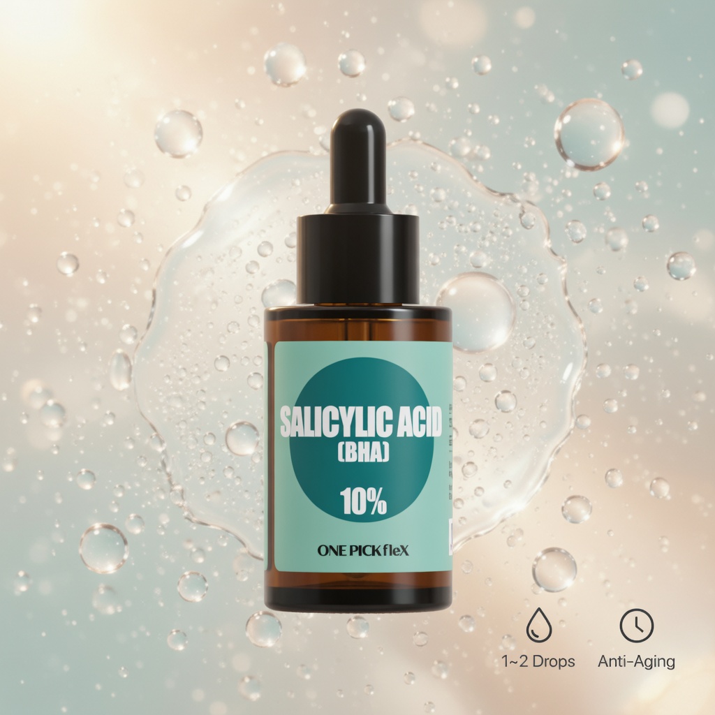 BHA 살리실릭애씨드 10% 30ml 원픽플렉스 블랙헤드 각질 제거 모공 피지 케어 이미지 4