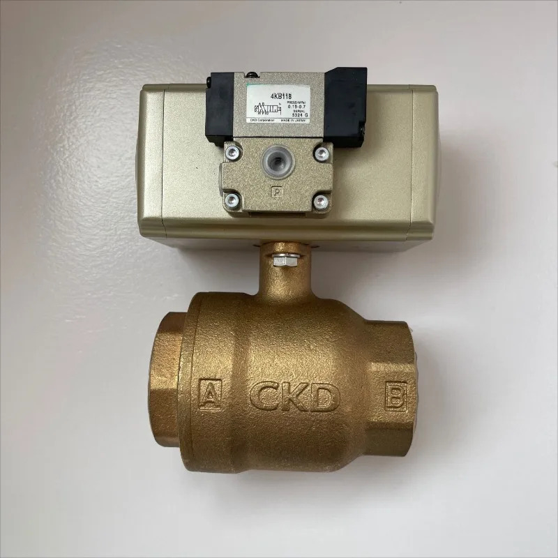 CKD 에어 제어 볼 밸브부품 CHBF-V1-40-0L-DC24V CHBF-40X1656 4KB118