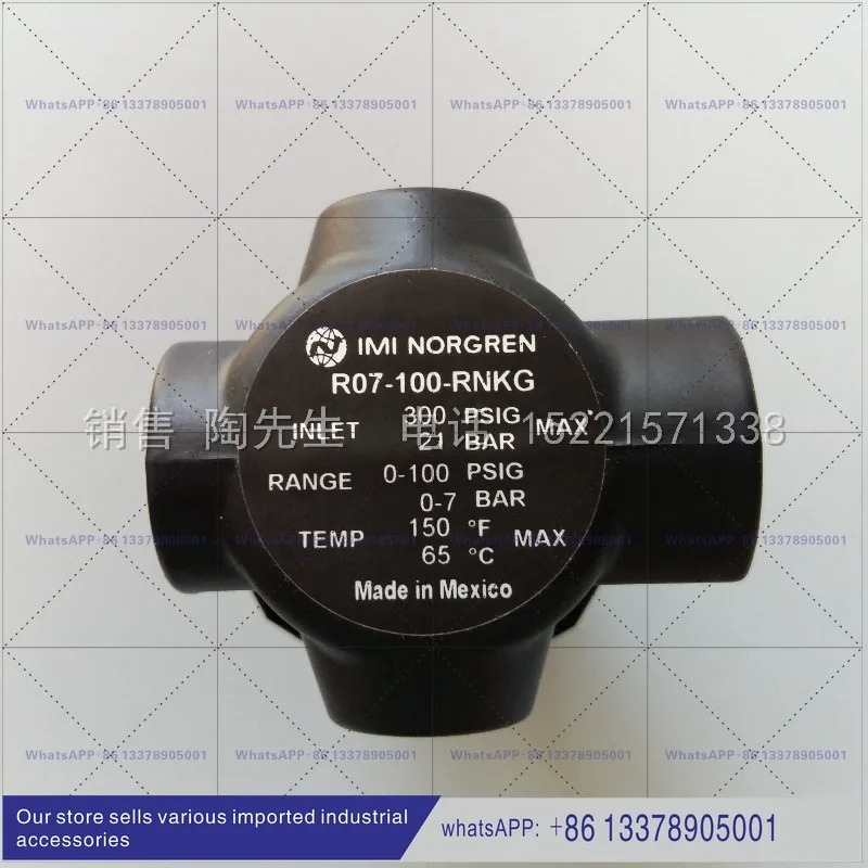 R07-100-RNKG 100/200 RNKA/RNKB/NNKA//RNAG NORGREN 압력 조절기