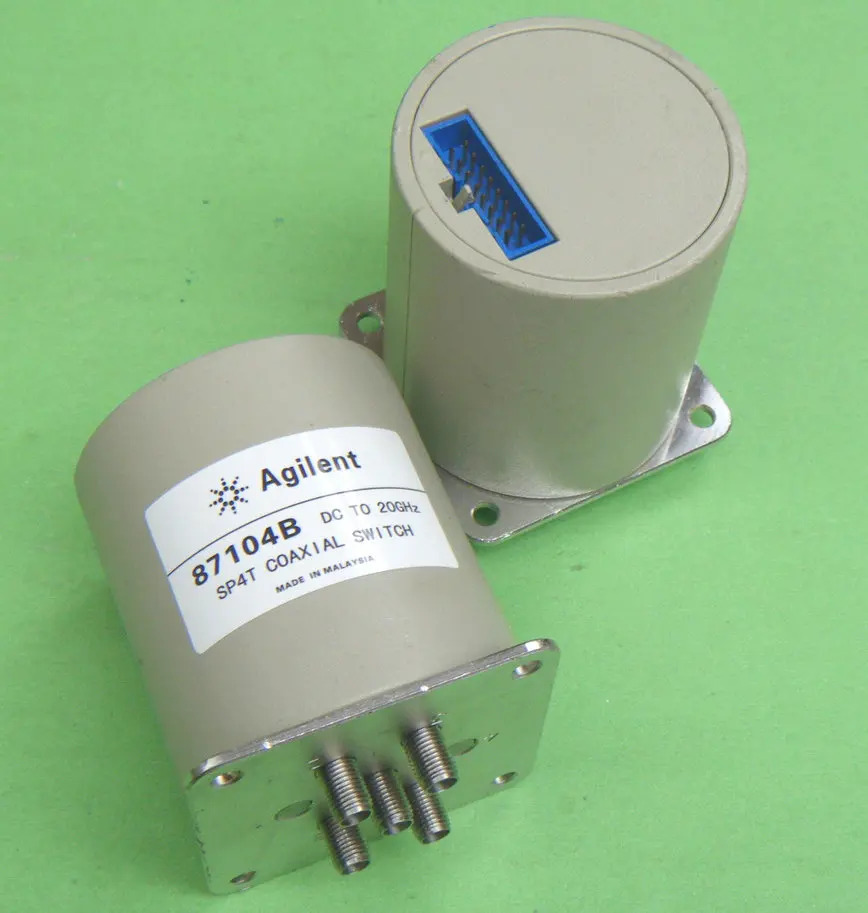 AGIIENT 87104B 87104A 87106A 87106B 20GHz 4GHZ SP4T SP6T 24V SMA TTL RF 마이크로파 동축 스위치