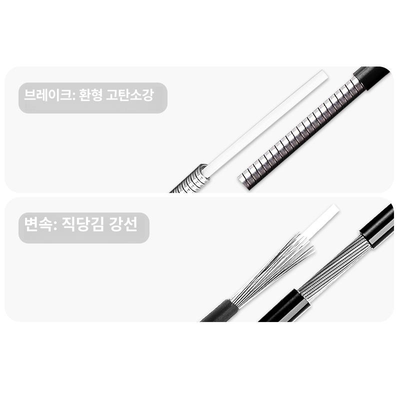 방차동 통신병 공예 통신선 배선용 블랙 PVC 절연 철심 0 55mm 원형 80m 코일형 기어 브레이크 라인 튜브 50m 슬리브 - 상세 이미지 3