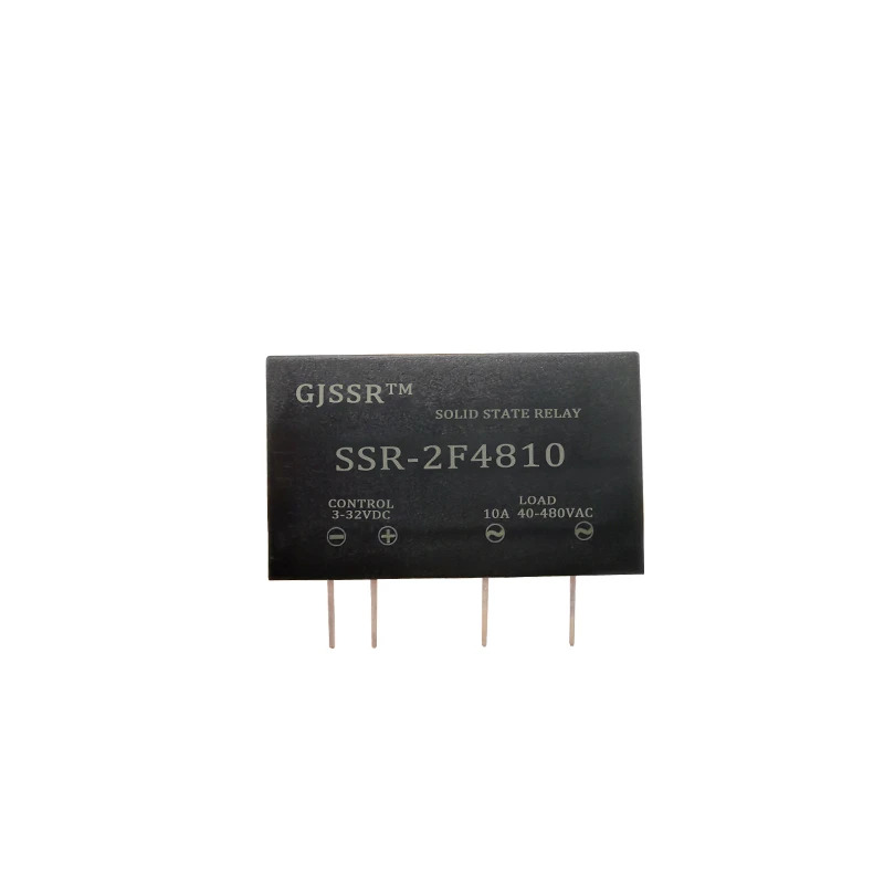 PCB 핀 타입 솔리드 스테이트 릴레이 단일 행 SSR3A5A10A DC 제어 AC 소형 듀얼 트랙 레일 모듈