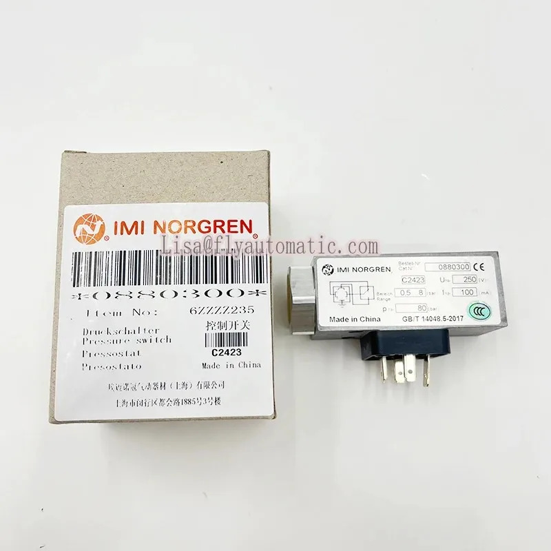 NORGREN IMI 기계식 압력 스위치 0880300