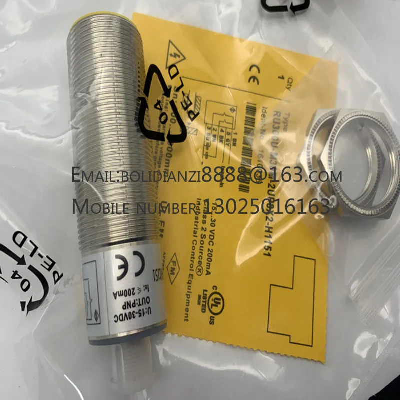 RU600U-EM30E-LIU2PN8X2T-H1151/3GD 오리지널 초음파 센서