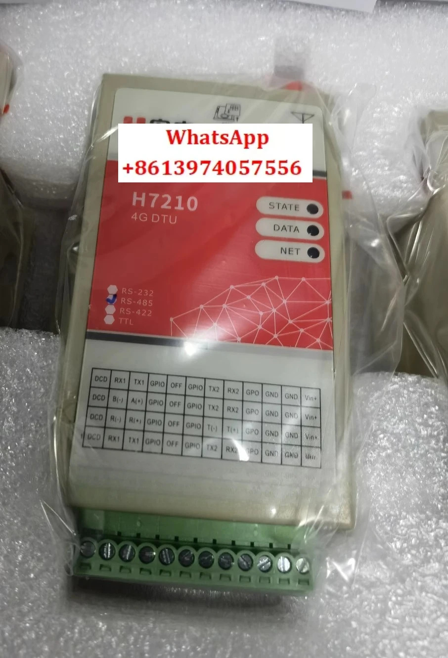 H7210C H7210S 4G 산업등급 전체 네트워크 DTU 485/232 인터페이스 7210