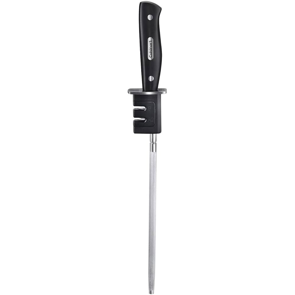 Cuisinart C77TR-9SHP 트리플 리벳 컬렉션 스틸 22.9cm(9인치), 나이프 블랙 샤프너, 8 Bread Knife - 상세 이미지 2