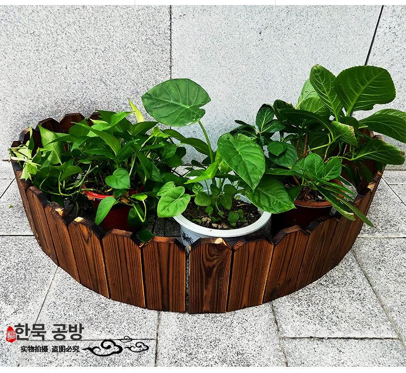 텃밭울타리 화단 펜스 정원 조립식 미니 경계 마당 - 상세 이미지 4