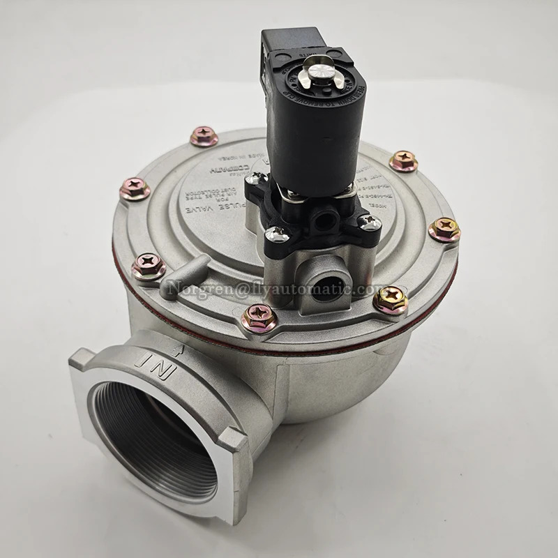 TAEHA TH-4460-B TH-5460-B 펄스 밸브 직각 솔레노이드 2-1/2인치 MD03-60 MD04-60 공압 제어