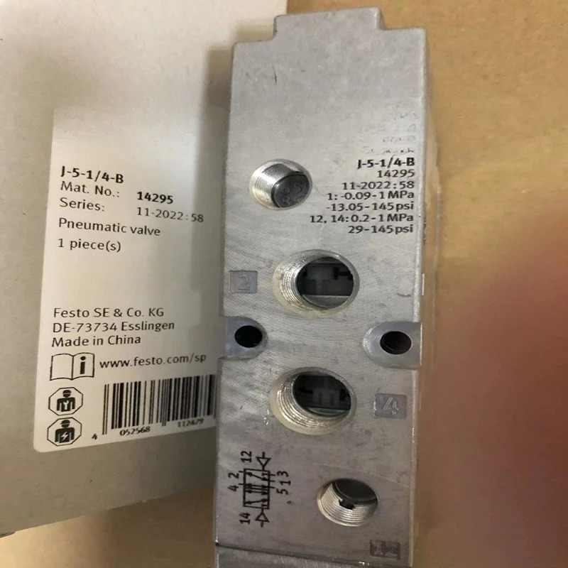 FESTO Festo 밸브 J 51/4 B 14295 51/8 30988 173169부품
