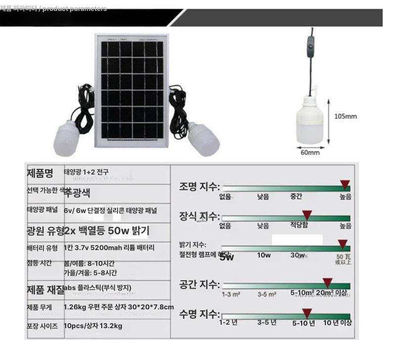 연못 어항 산소 방수 야외 기포기 태양광 펌프 에어 양어장 횟집 산소발생기 수조 물고기 - 상세 이미지 4
