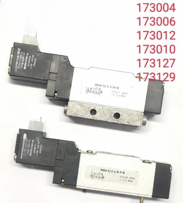 FESTO Festo MEH/MEBH/JMEBH/VL- 3/2-5/2-5/3 G-1/8-P-S-L-B 173129부품