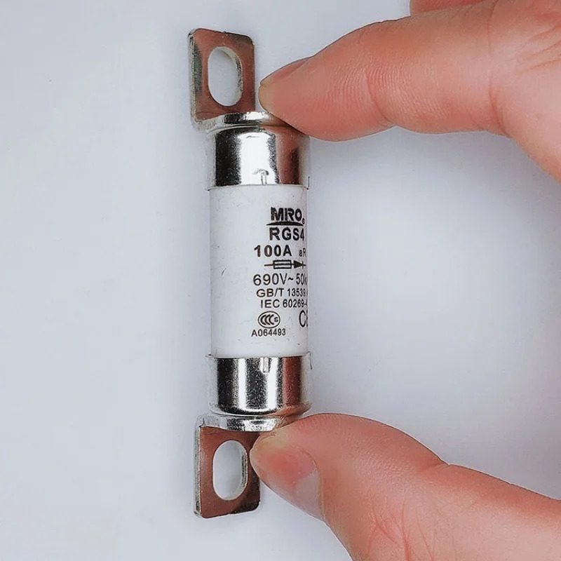 10PCS RGS4 32A 40A 50A 63A 75A 80A 100A 110A aR 690V MRO 퓨즈