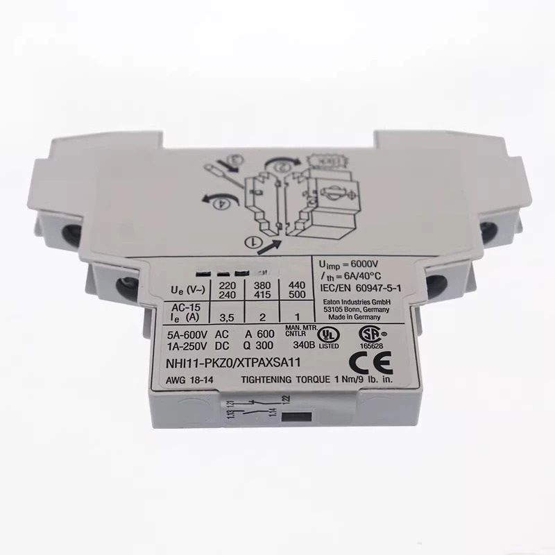 Muller NHI11-PKZ0 XTPAXSA11 모터 회로차단기 PKZMC PKZM0/4 보조 접점