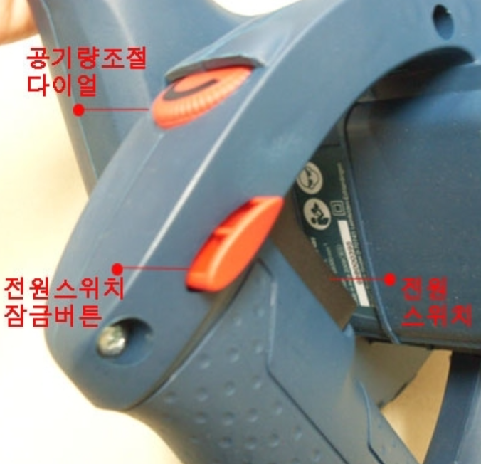 낙엽청소 제설작업 브로워 블로워 송풍기 청소기 보쉬 - 상세 이미지 4