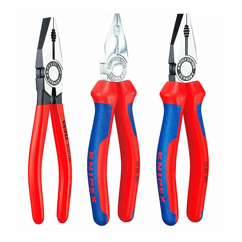 독일 오리지널 KNIPEX 전기 펜치 플랫 산업등급 와이어 02 03