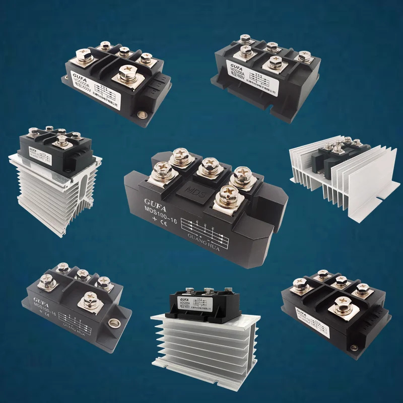 단상 MDQ 3상 브리지 정류기 MDS100A 60A 150A 200A 300A 500A 1600V