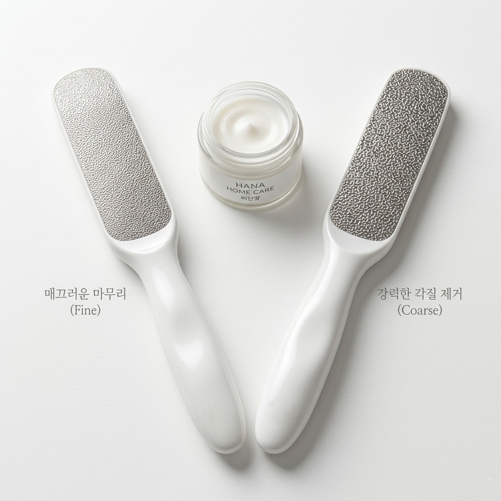 양면 발 뒤꿈치 각질 제거 뒷꿈치 굳은살 제거기 풋파일 - 상세 이미지 2