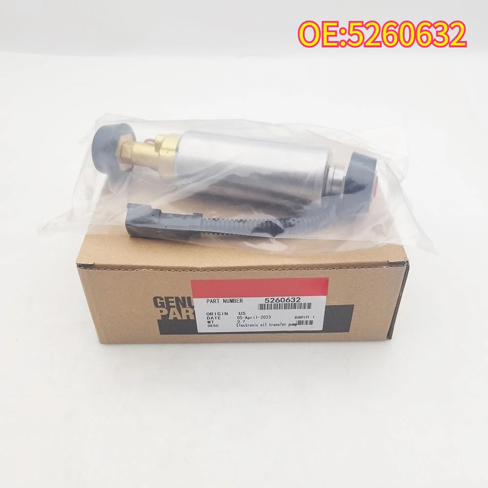 5260632 4937766 3968190 3968188 12V 전기식 연막 펌프 커민스 ISB/ISL/QSL/ISC/QSC/ISDE/ISLE 용
