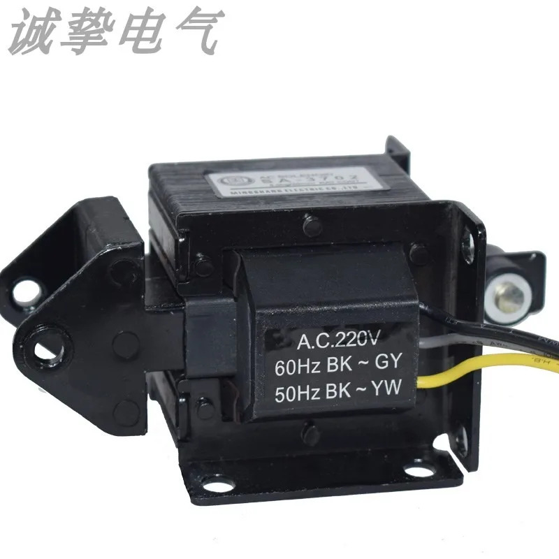 어 문자판 SA-3702 AC 푸시-풀 견전자석 힘 5KG 스트로크 20MM220V380V