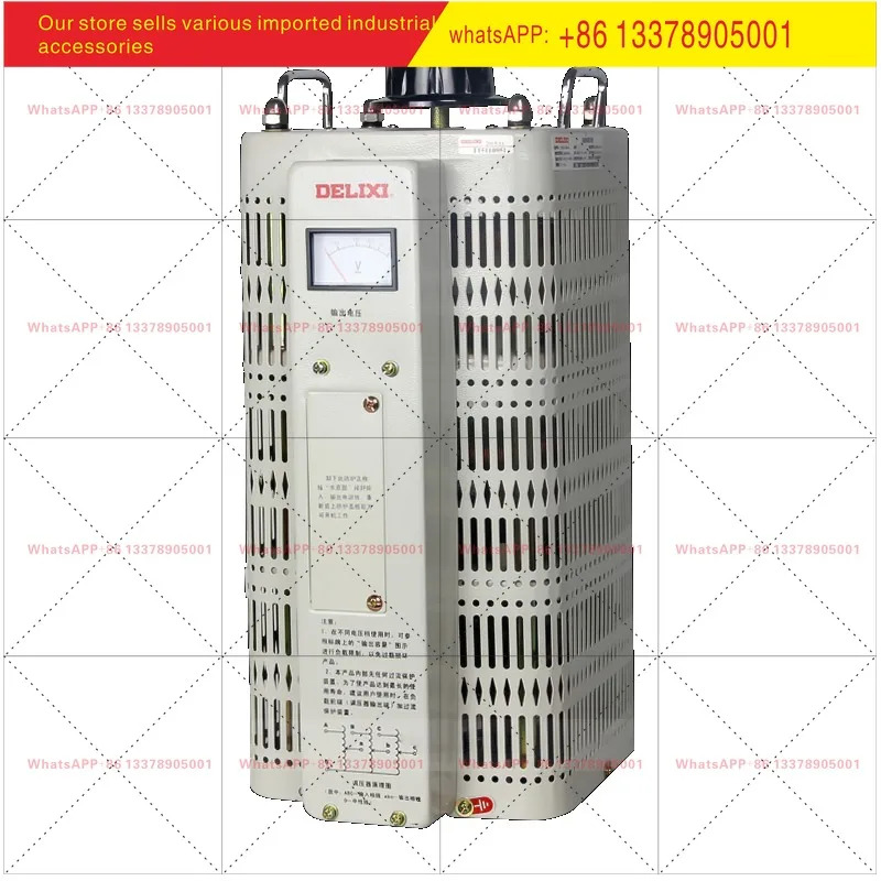 Delixi 3 전압 조정기 380v 자가 결합 TSGC2 접점 6 AC 9/3/15 kW 20kw 변압기