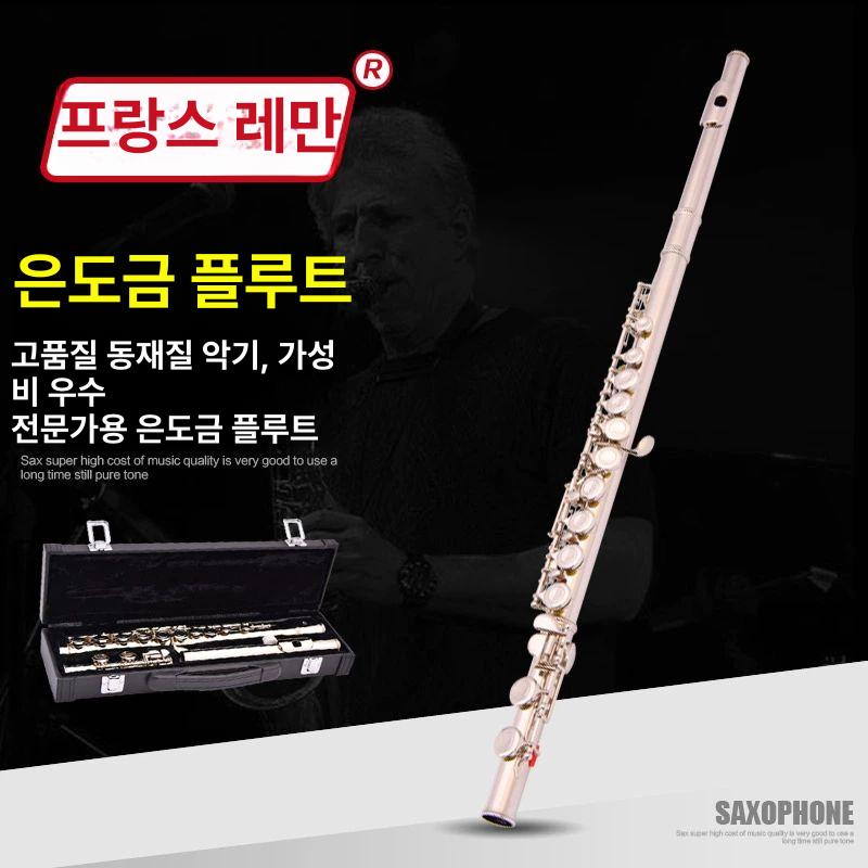 입문용플룻 연습용 취미용 교육용 초급 고내구성 입문용 니켈도금 도금 취미 니켈 초보 플롯 - 상세 이미지 4