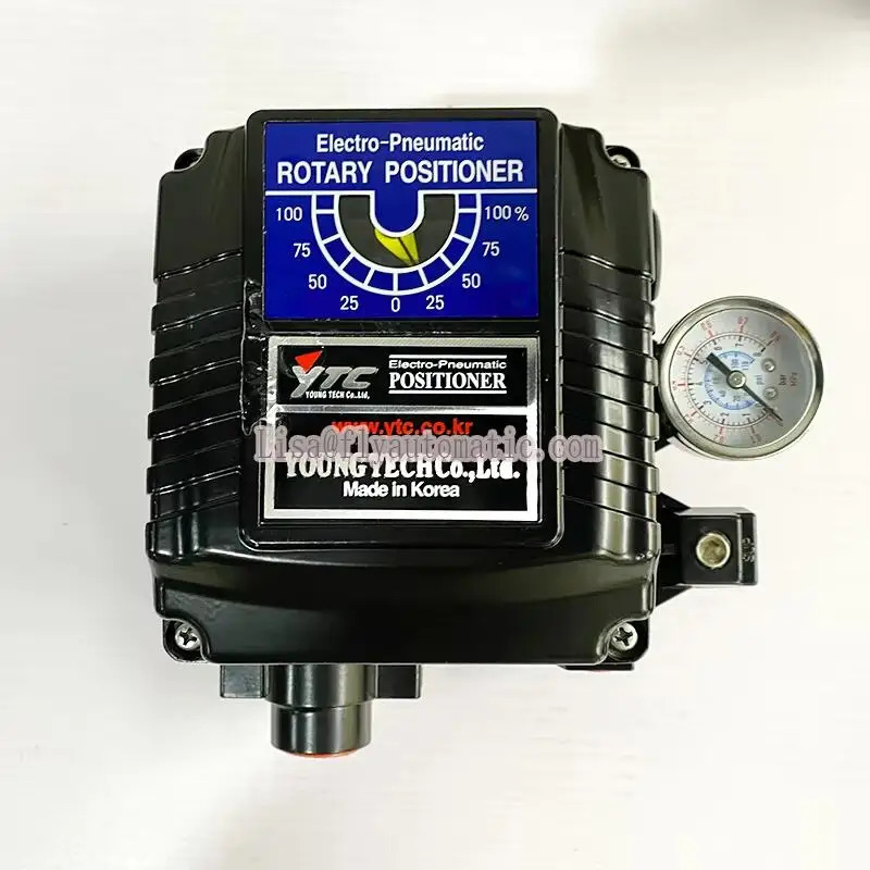 YT-1000R 전기 공압 로터리 포지셔너 YT-1000L 피드백 선형 스트로크 YTC