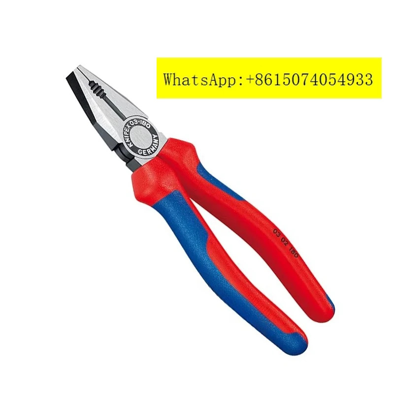 독일 오리지널 KNIPEX 전기 펜치 플랫 산업등급 와이어 02 03