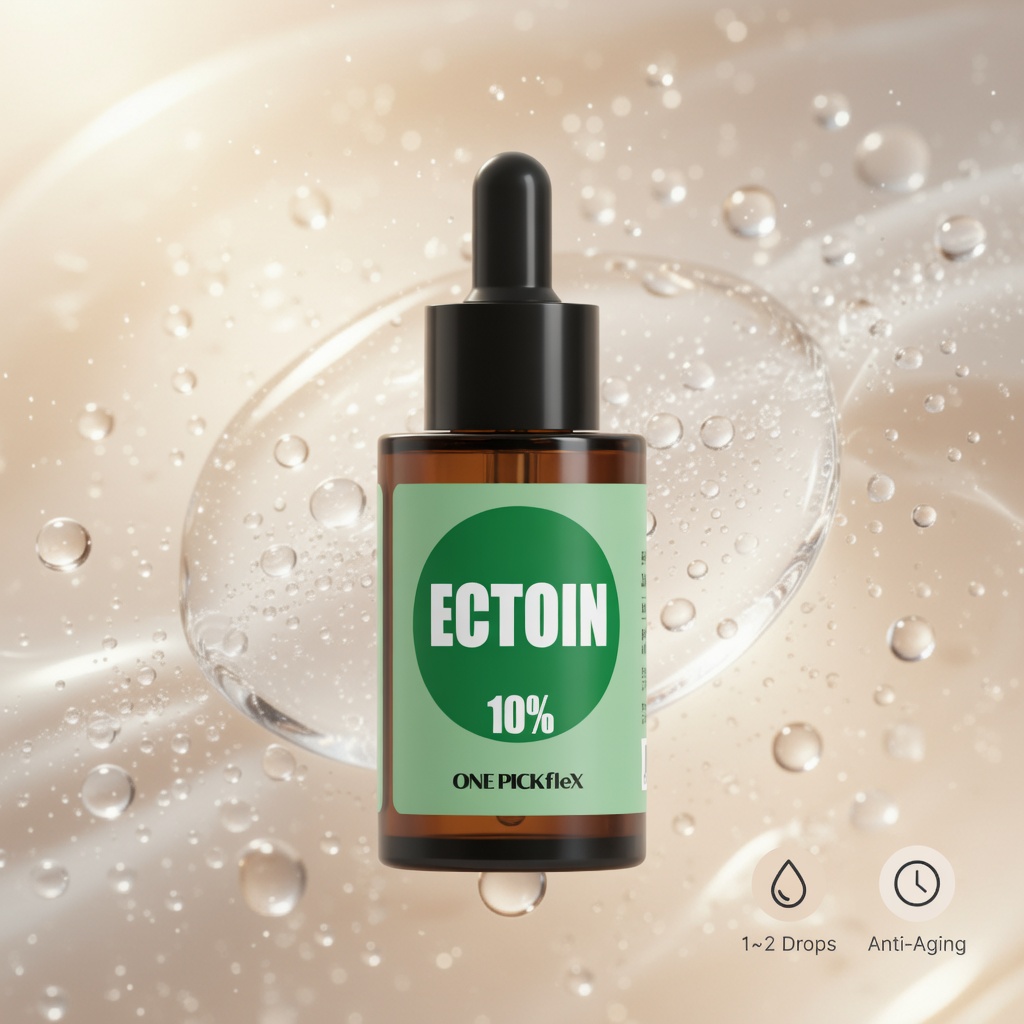 엑토인 원액 10% 30ml 원픽플렉스 피부 장벽 강화 보습 수분공급 화장품 세럼 앰플 이미지 4