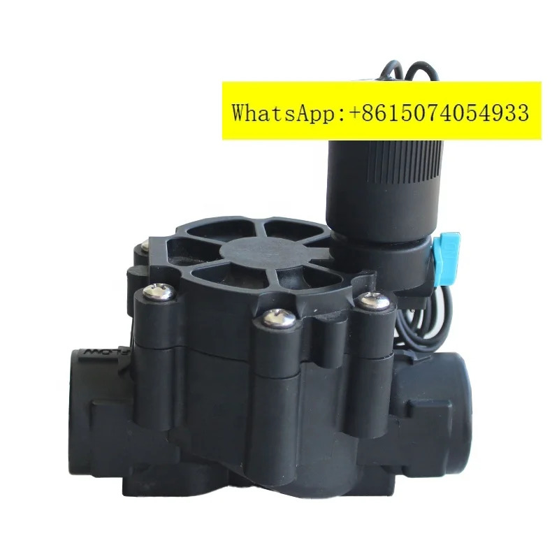 12V 24V 110V 220V 230V DC AC 3/4 1 1.5 2인치 2/2방향 상시 닫힘 플라스틱 PVC 관개수전