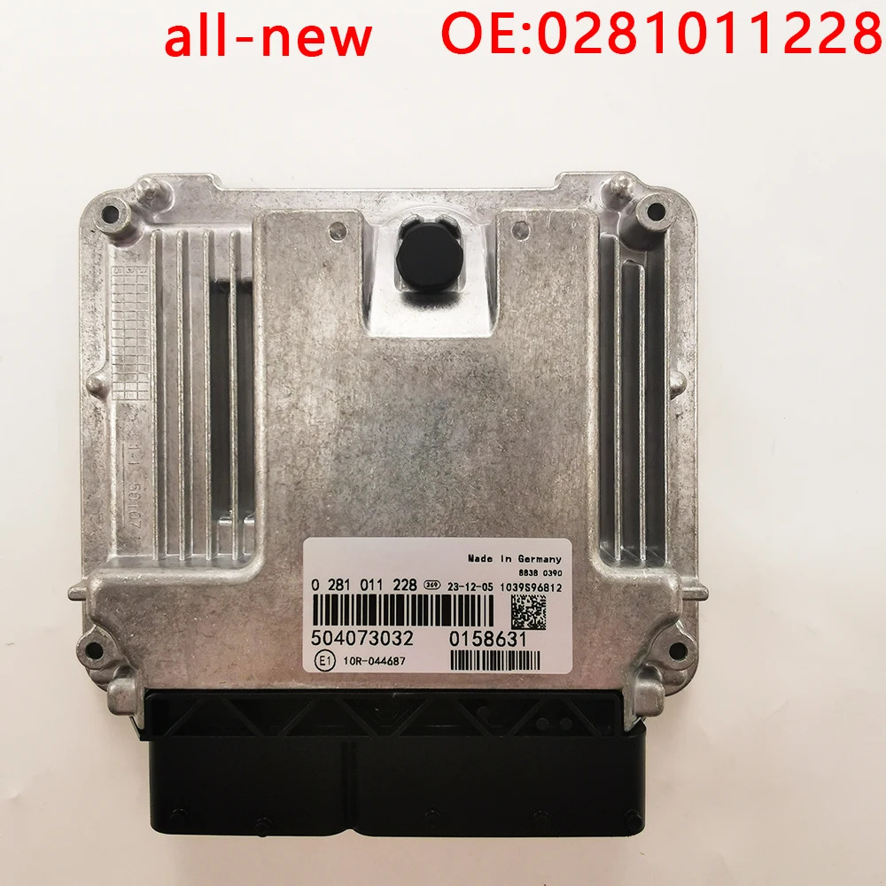 0281011228 ECU Originele 모터 컴퓨터 보드 전제어 장치 Edc16c8 504073032 Iveco호환 Geschikt