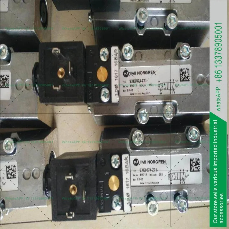 SXE9573/9574/9575-A70/A71/A80/A81-0 솔레노이드 밸브 NORGREN