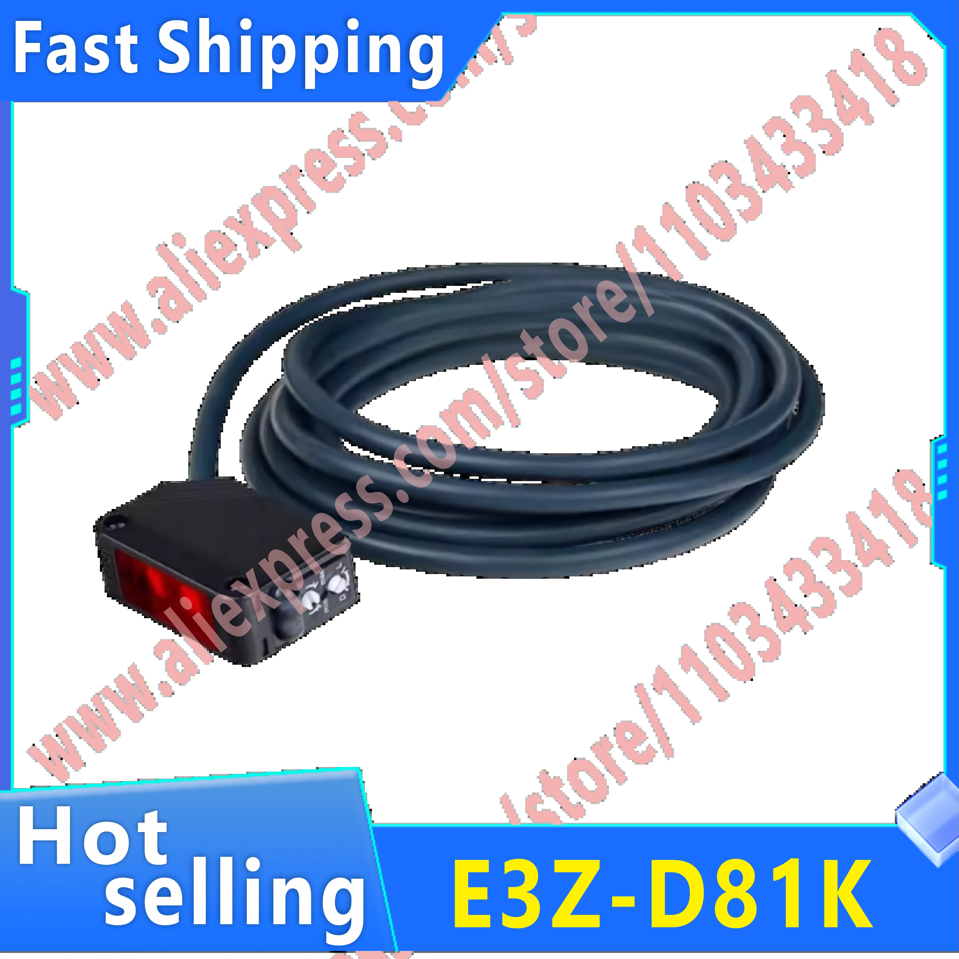 오리지널 E3Z-D81K E3Z-R81 E3Z-D87 E3Z-T61K E3Z-T81K E3Z-T87 E3Z-D82K 센서