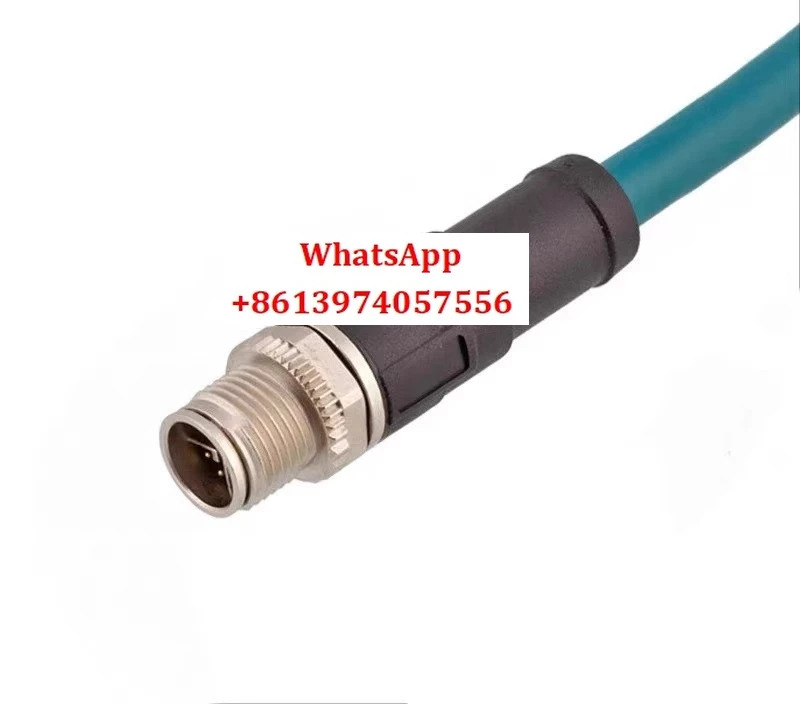 M12 - RJ45 8코어 X형 산업카메라 초유연 센서 연결 케이블 8핀 이더넷 기가비트