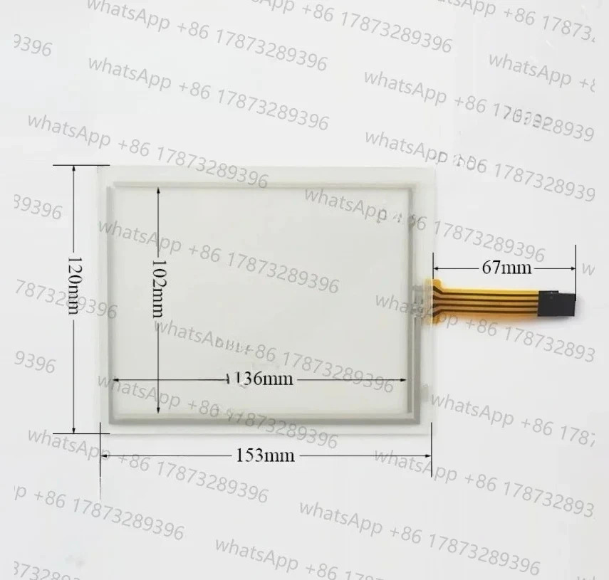 AMT98600 AMT 98600 터치 스크린 유리 패널 디지타이저