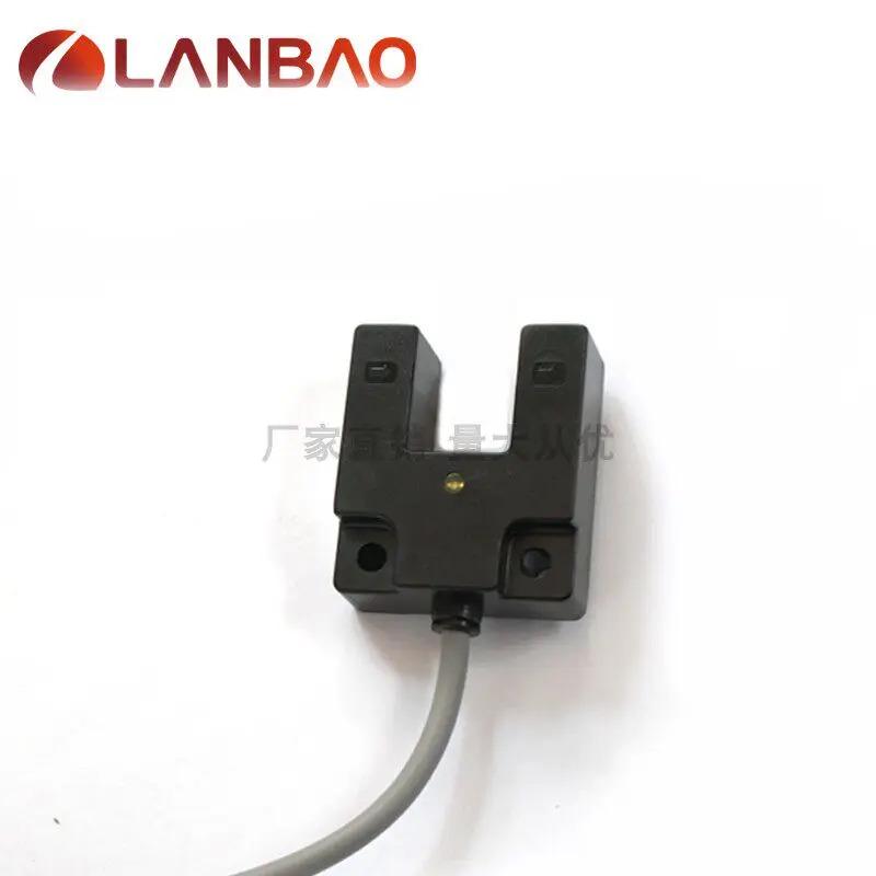Lanbao PU15-TDNO 플라스틱 센서 DC 3선 15mm 카운터빔 광전스위치