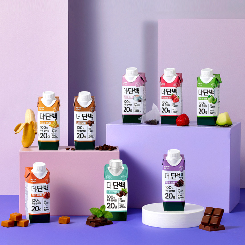 빙그레 더단백 드링크 단백질음료 초코, 250ml, 36개 사진 4