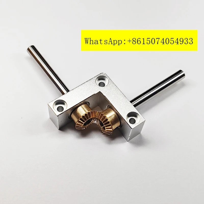 4/5mm Mi-ni 직각 변환기 소형 90도 1 Gea-rbox 기어 반전 모델 변속기 상자
