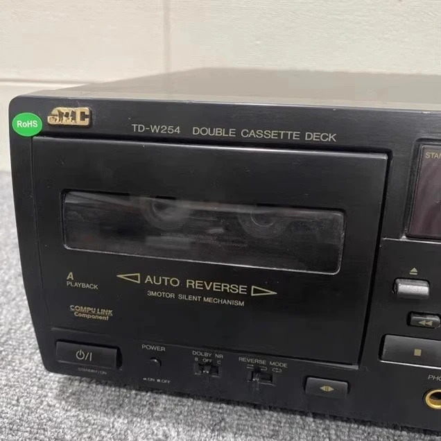 JVC TD-W254 듀얼 카드 녹음 데크 테이프 기계 리퍼