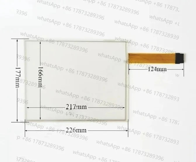 JOHN DEERE GREENSTAR GS2 2600터치 스크린 디지타이저 PCGU26H167131터치 글래스 패널 10.4인치 터치스크린
