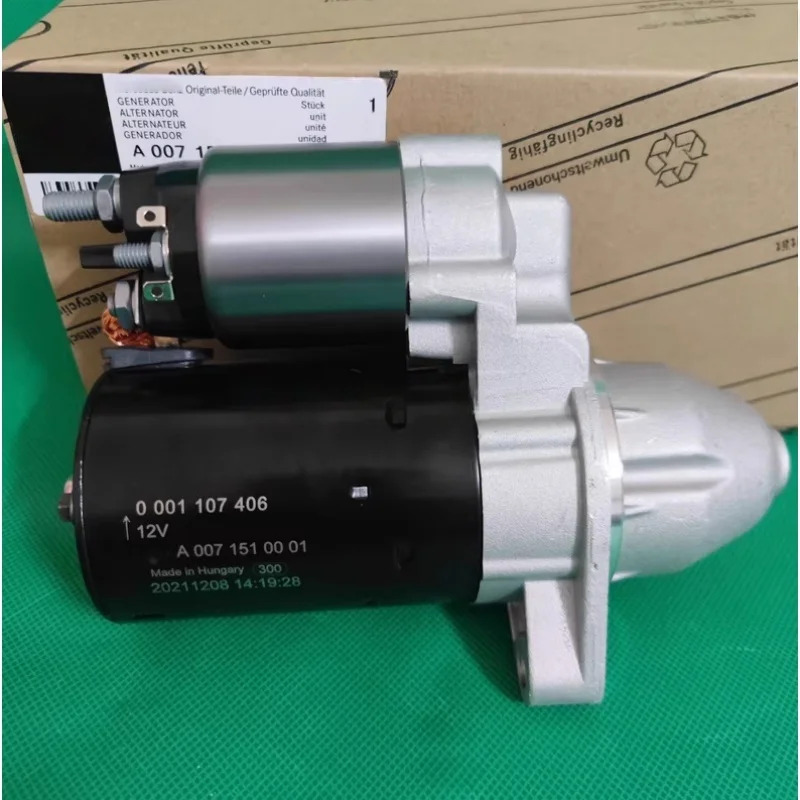 메르세데스 오리지널 w204 w212 e200 c180 e260 c250 A0071510001 A0051513901 스타터 모터