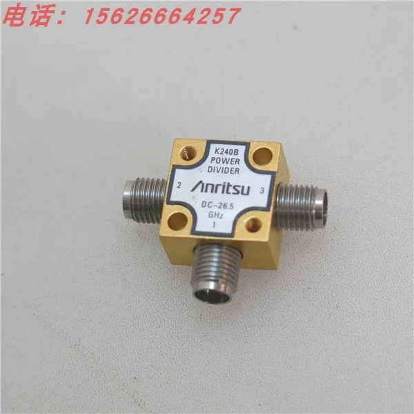 K240B AGIILENT 11667B DC-26.5GHz RF 동축 1-2 전력 분배기
