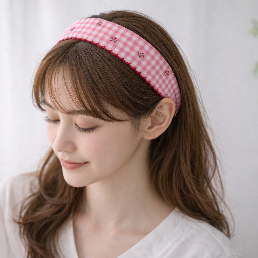 국산 순면 손수건 스카프 여성 쁘띠 스카프 감성 패턴 13종 - 상세 이미지 2