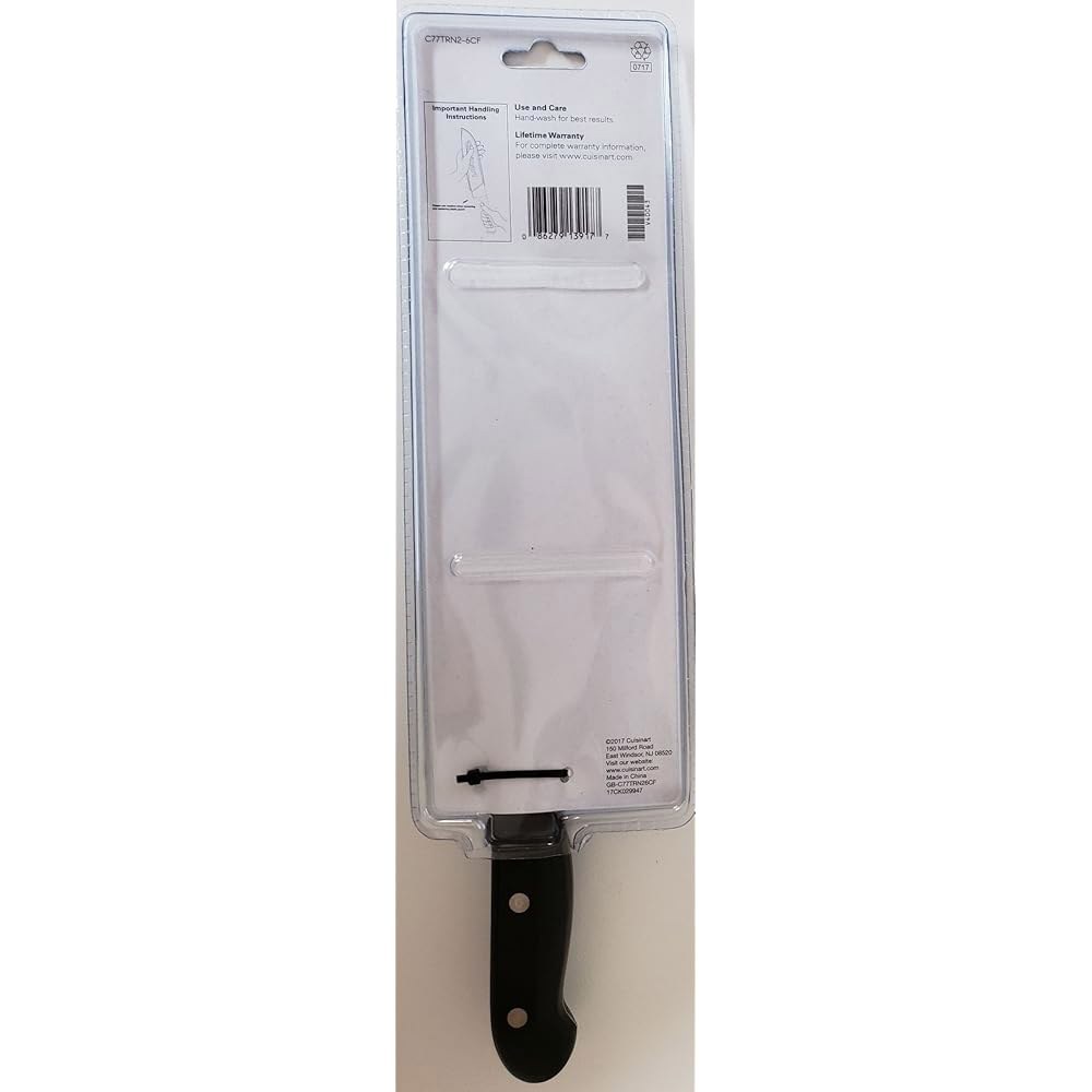 Cuisinart 클래식 15.2cm(6인치) 셰프 나이프 가드 주입 - C77TRN2-6CF 스테인리스 포함 질소 스틸 - 상세 이미지 2