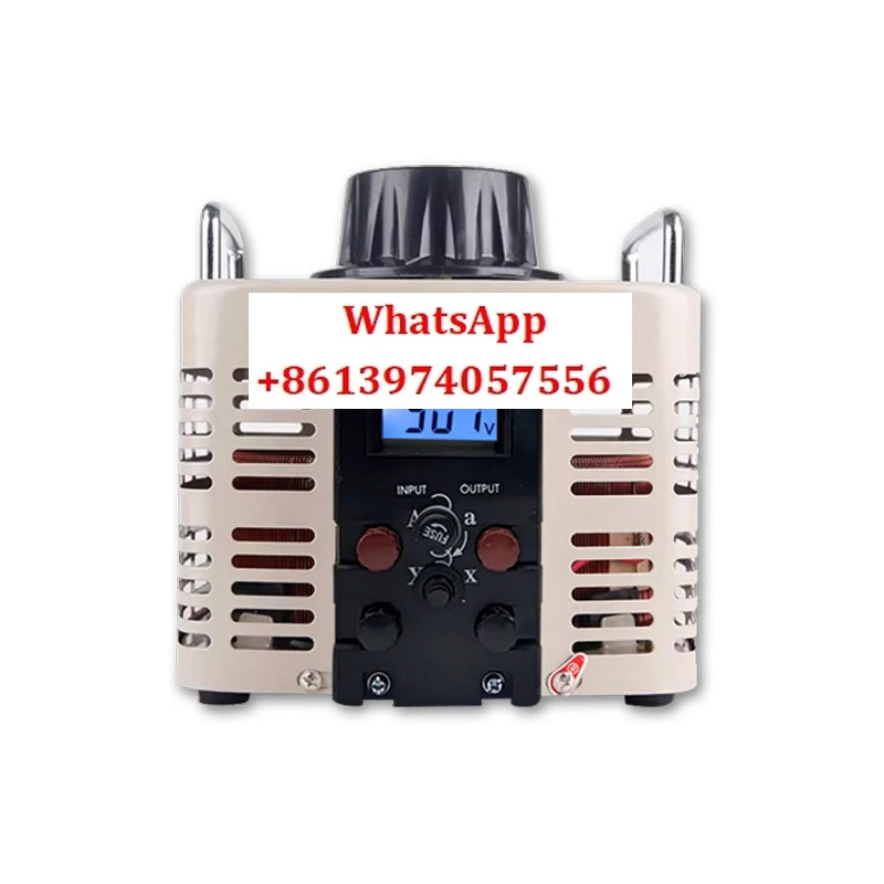 단상 절연 레귤레이터 TDGC2-2KVA 0-300V500V 조정 가능디지털 디스플레이 보험 폼 절단
