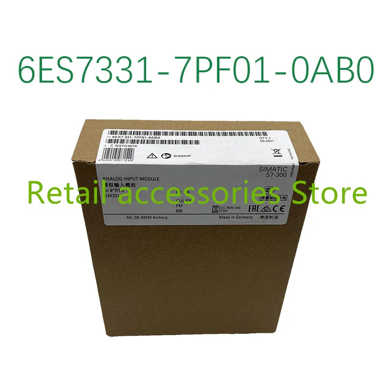 오리지널 6ES7313-6CG04-0AB0 6ES7 313 6CG04 0AB0 6ES7331-7PF01-0AB0 오리지널 산업용 신품