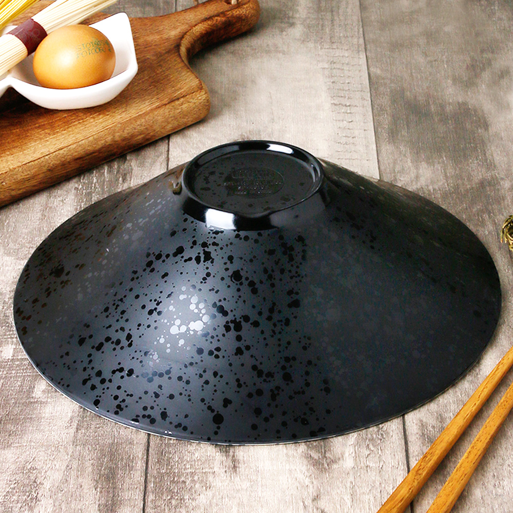 멜라민 면기 일본 라멘 우동 라면 중식 짜장면 짬뽕 마라탕 그릇 25.9cm, 투톤다용도 - 상세 이미지 4