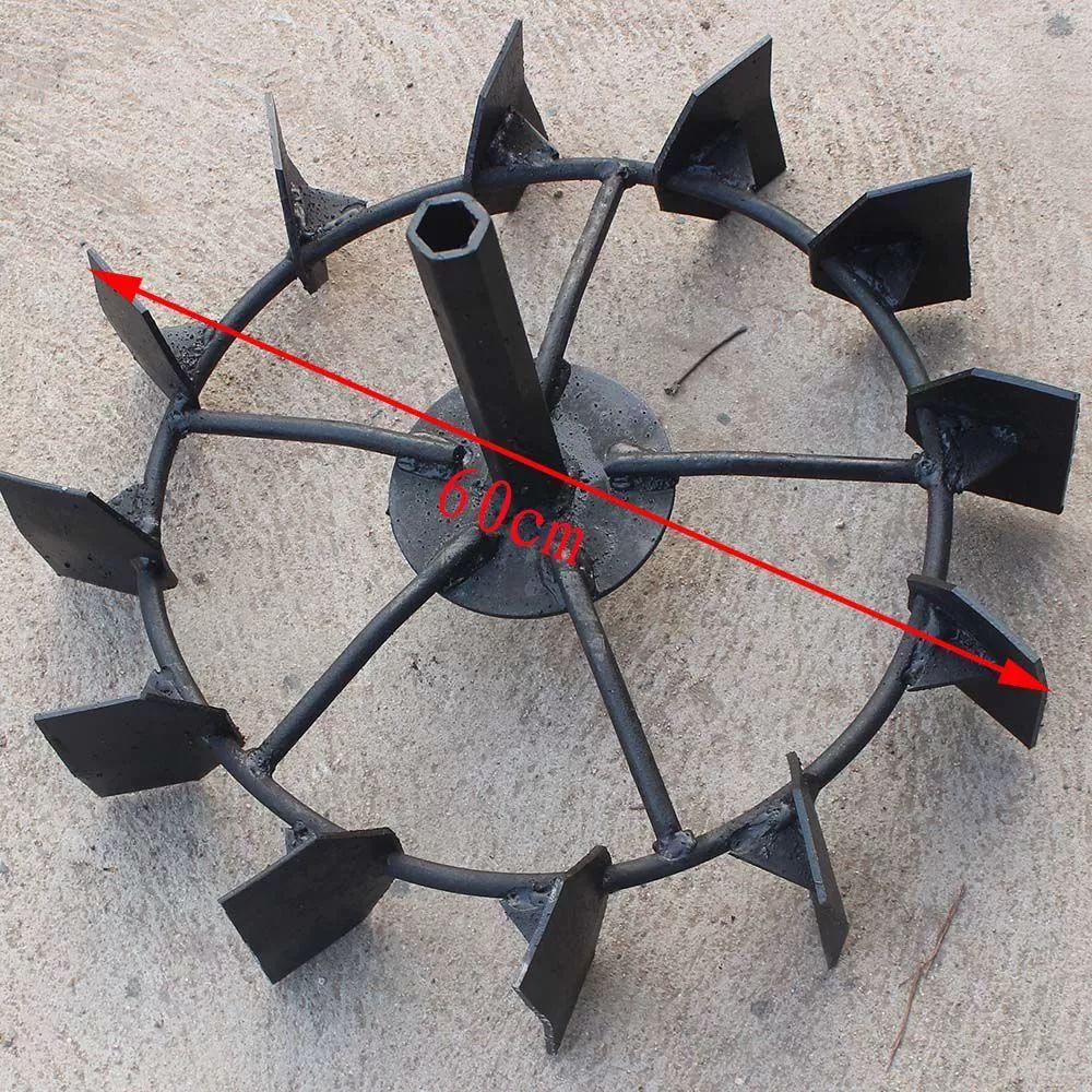 경운기 바퀴 휠 철 텃밭 농업용 농기계관리기 쟁기 트랙터 농업 내경 2.3cm + 외경 35cm - 상세 이미지 5