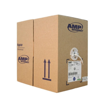 (AMP) CAT.5 UTP 랜케이블 305m 박스/회색