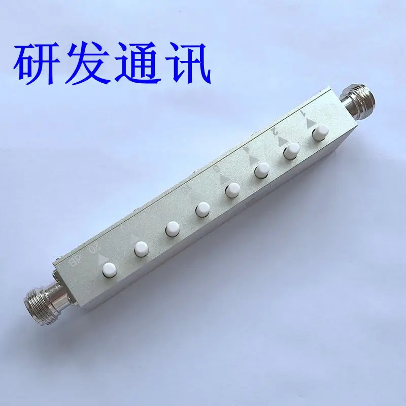 N형 조절식 감쇠기 스텝 버튼 0-90dB 5W 3G 4G