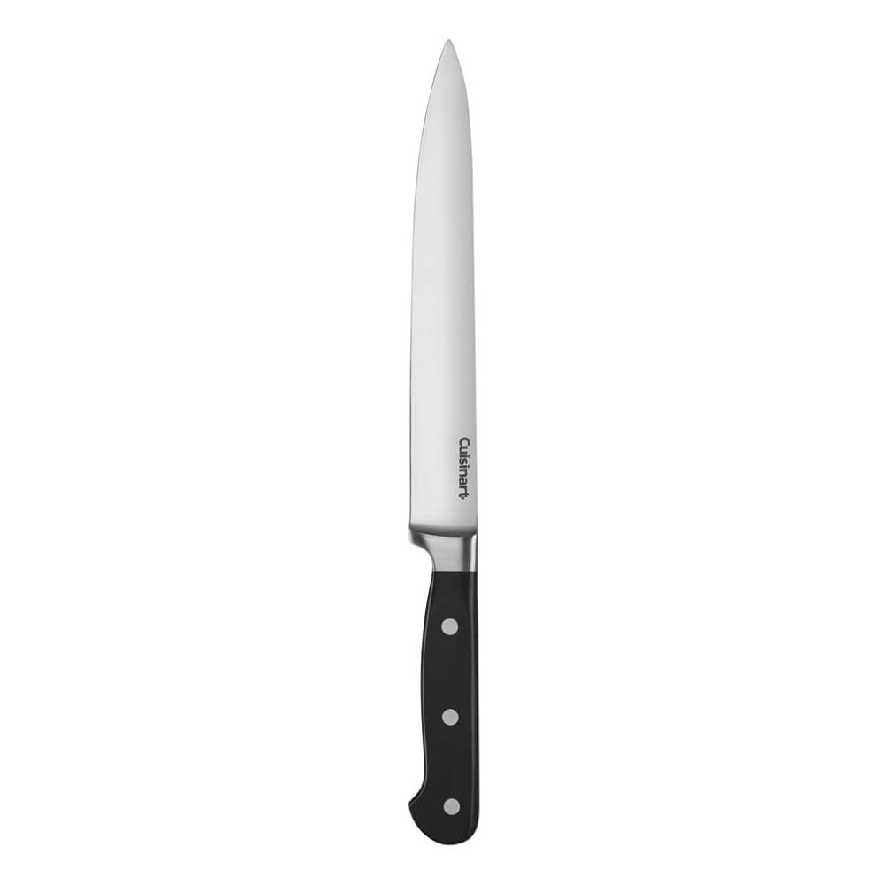 Cuisinart C77TR-8SL 트리플 리벳 컬렉션 20.3cm(8인치) 나이프, 블랙 슬라이싱 - 상품 이미지